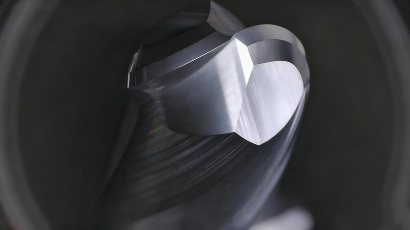 WEXWE Tools Extra Long Carbide Ball Nose End Mill for Cutting Alloy Steels, with HRC62 Tungsten Carbide+AlTiN Coating,3" Overall Length CNC Router Bits,1/8 Shank End Mill Bits (1/8-3" 2PCS) - Image 4